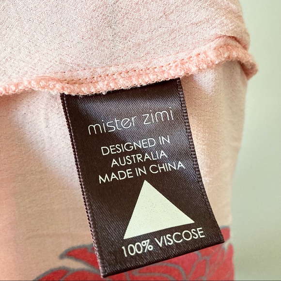 Mister Zimi Floral Jumpsuit Sz 6 - Picture 8 of 8